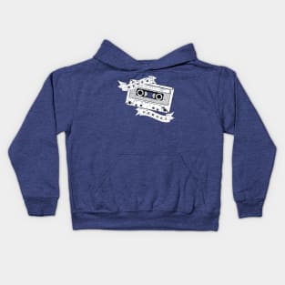 'Never Forget' Retro Cassette Kids Hoodie